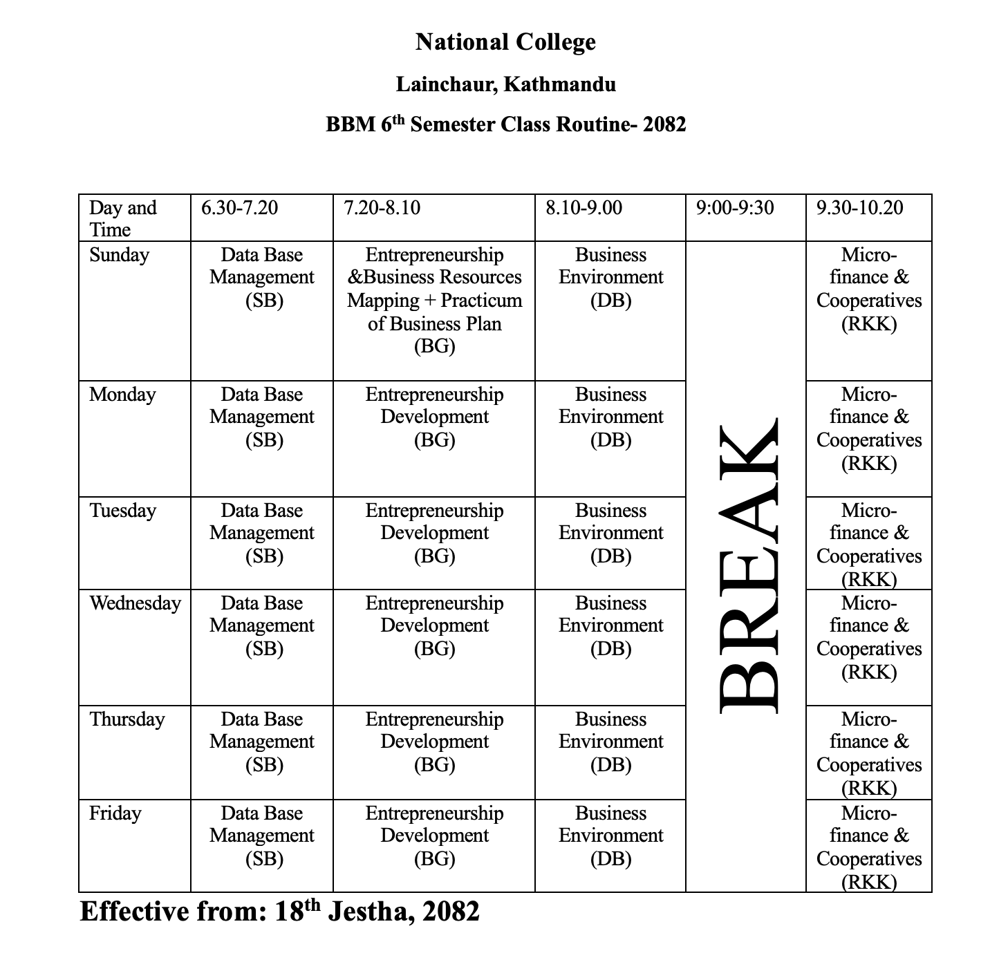 BBM_6th_sem_class_routine_2082.png